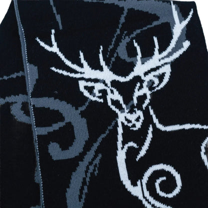 Écharpe Patronus Harry Potter avec Cerf Brodé