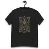 Elegant Middle-Earth Fantasy Design with Horses and Tree T-shirt