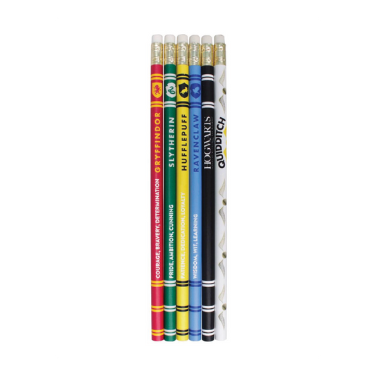 Ensemble De 6 Crayons Harry Potter - House Pride - Legend Icon Crayons HALF MOON BAY