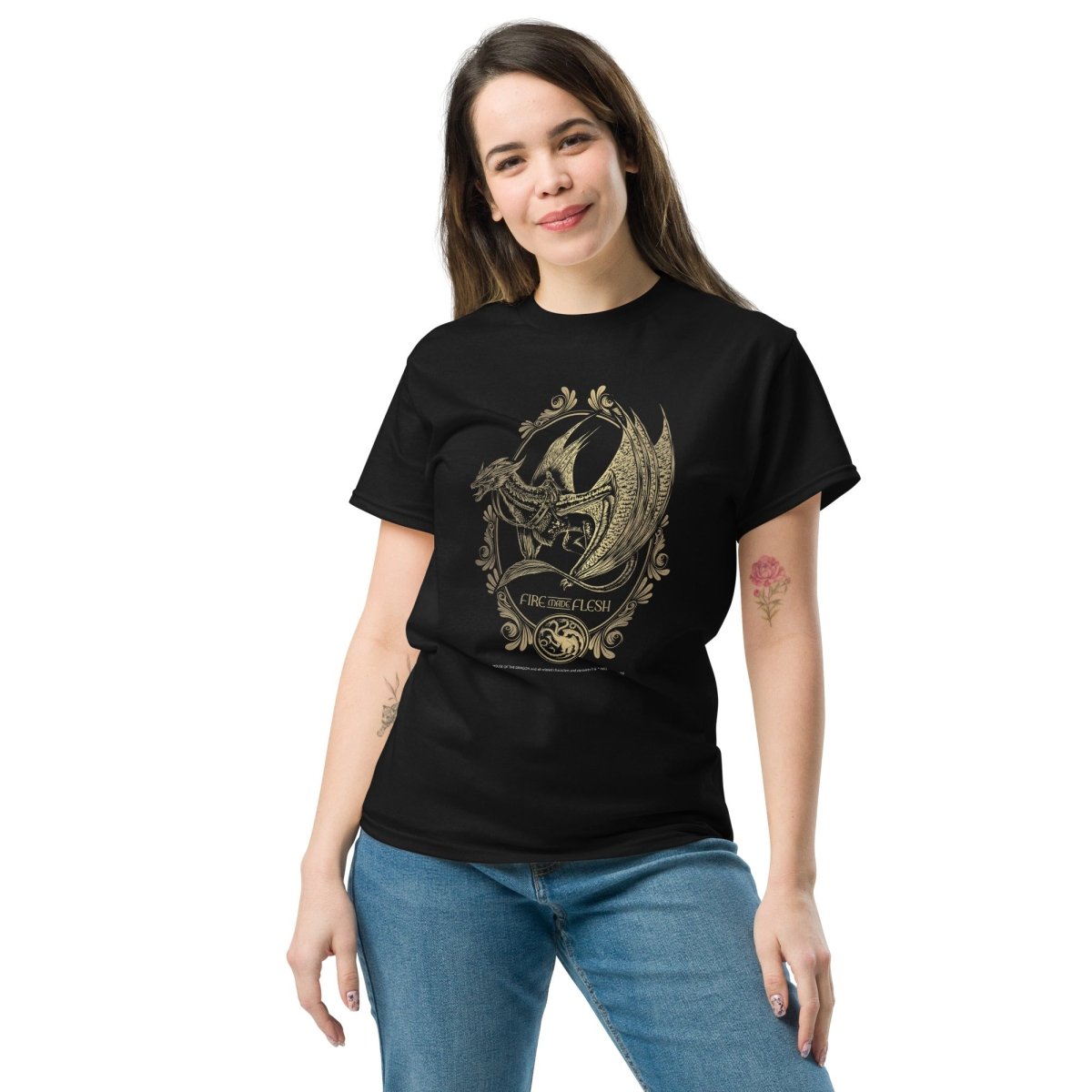 FIRE MADE FLESH T-SHIRT