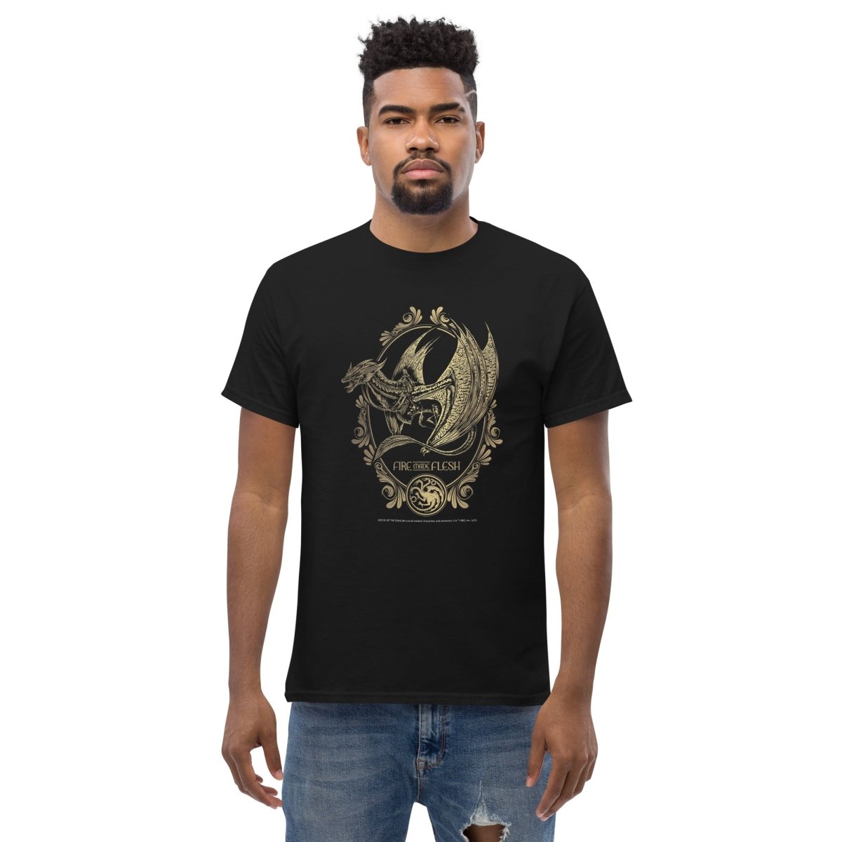 FIRE MADE FLESH T-SHIRT