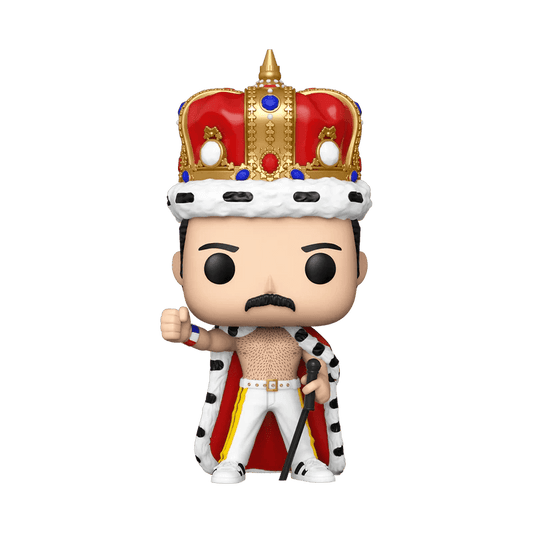 Funko Pop ! Queen - Freddie Mercury King Diamond Glitter (184) - Legend Icon Figurine Legend Icon