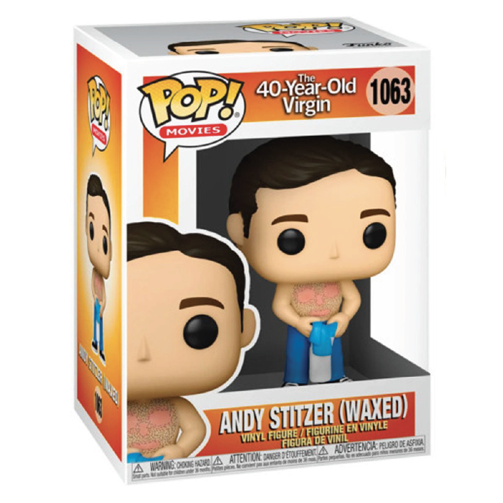 Figurine Funko POP - 40 ans, toujours puceau - POP! Andy Stitzer (Waxed)