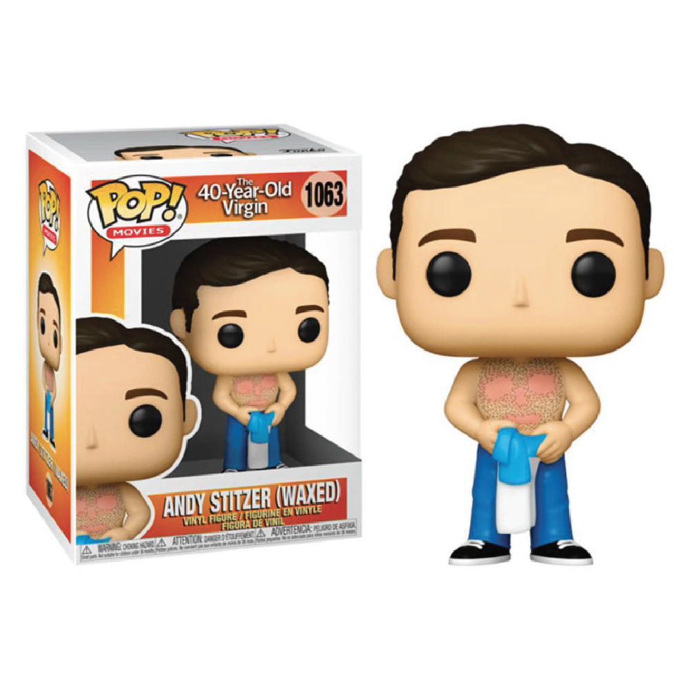 Figurine Funko POP - 40 ans, toujours puceau - POP! Andy Stitzer (Waxed)