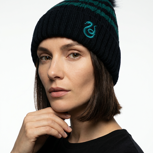 Harry Potter Bonnet à pompon Harry Potter - Slytherin icon - Bonnet | Professional Product Photo 4