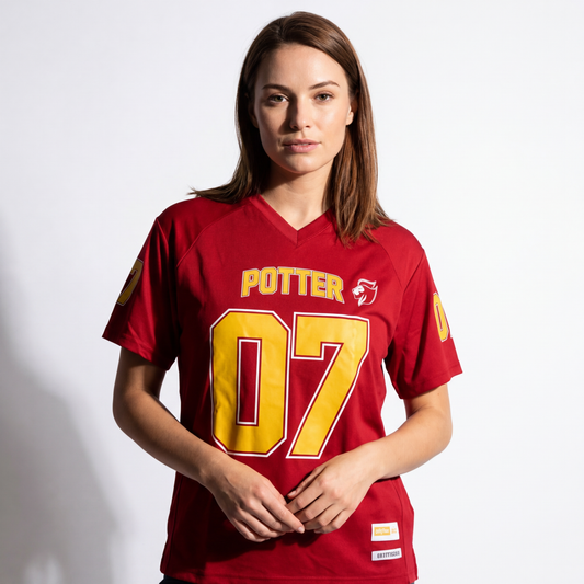 Harry Potter Jersey Gryffondor sport Harry Potter - Rouge - T-shirt | Professional Product Photo 5