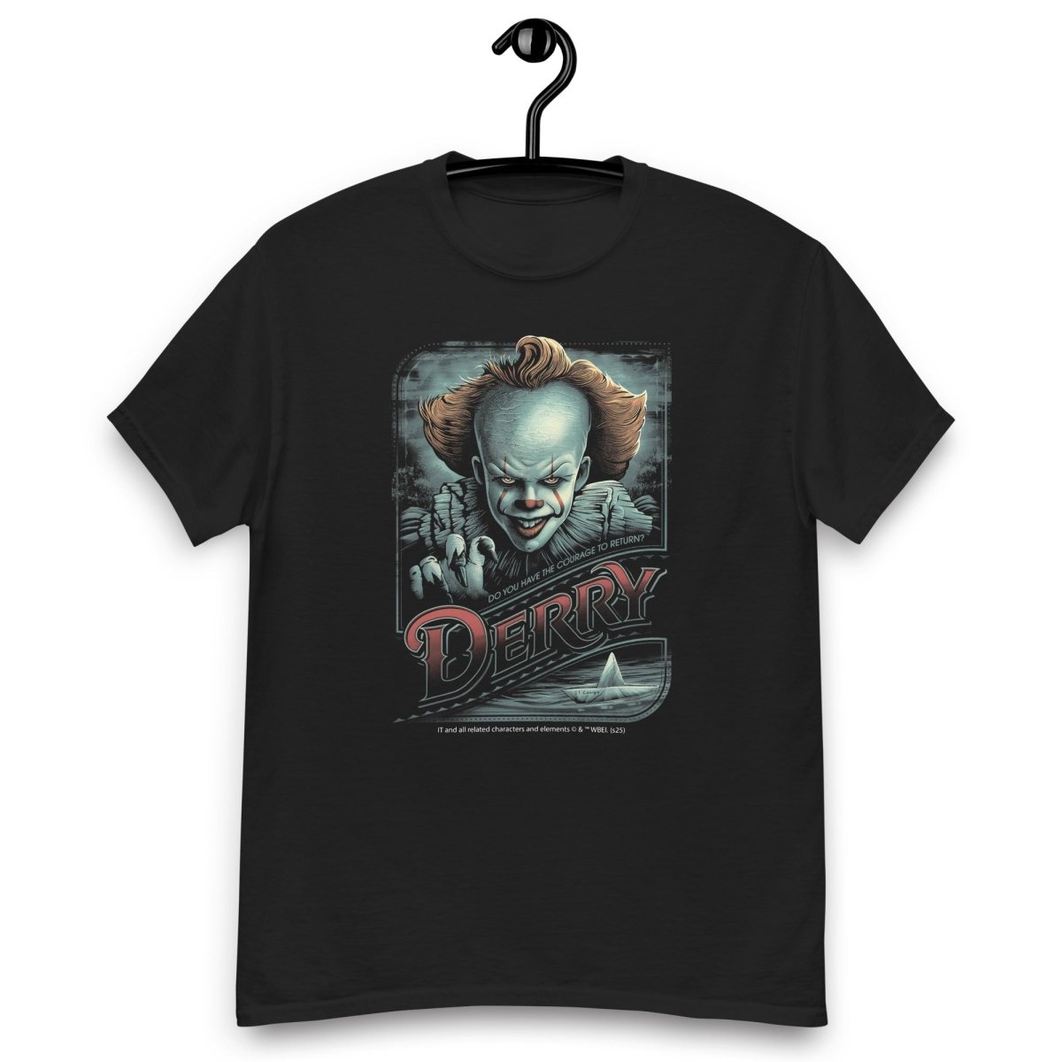 IT - DO YOU HAVE COURAGE TO RETURN T - SHIRT - Legend Icon T-shirt IT