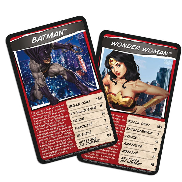 Jeu de Bataille Top Trumps DC Comics - Jeu de société - Version française