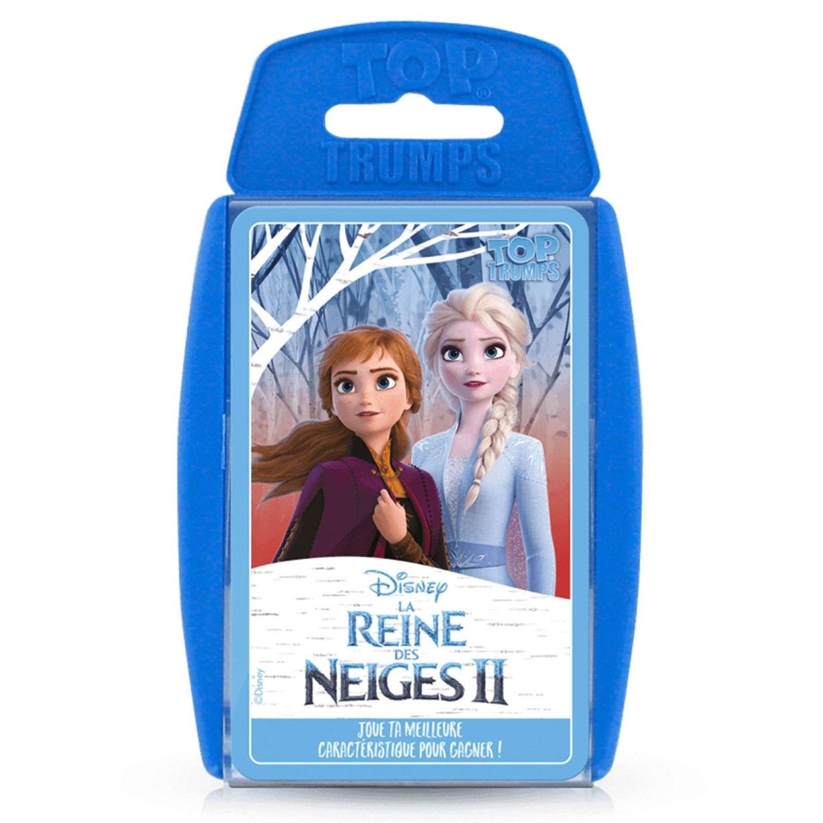 Jeu de Bataille Top Trumps La Reine Des Neiges 2 Disney - Jeu de société - Version française - Legend Icon Jeu de cartes Winning Moves