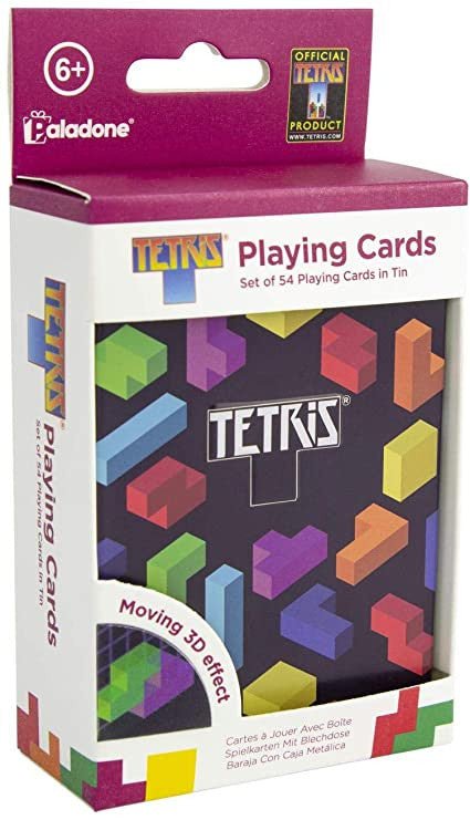 Jeux de Cartes Nintendo Tetris - Playing Cards - Legend Icon Jeu de cartes Paladone