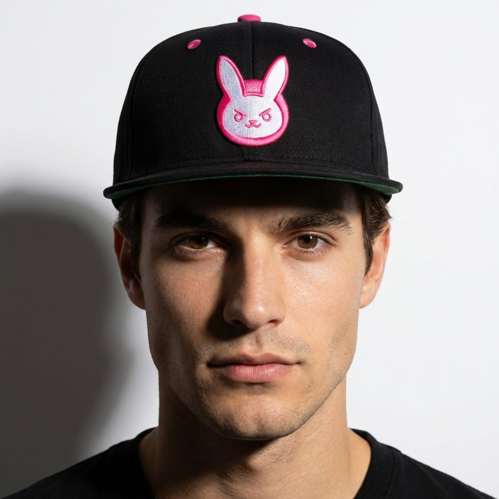 JINX Casquette Overwatch - D.Va Pink Bunny - Casquette | Professional Product Photo 6