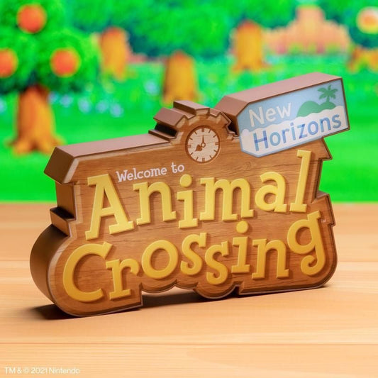 Lampe Logo Animal Crossing - Éclairage Officiel Nintendo