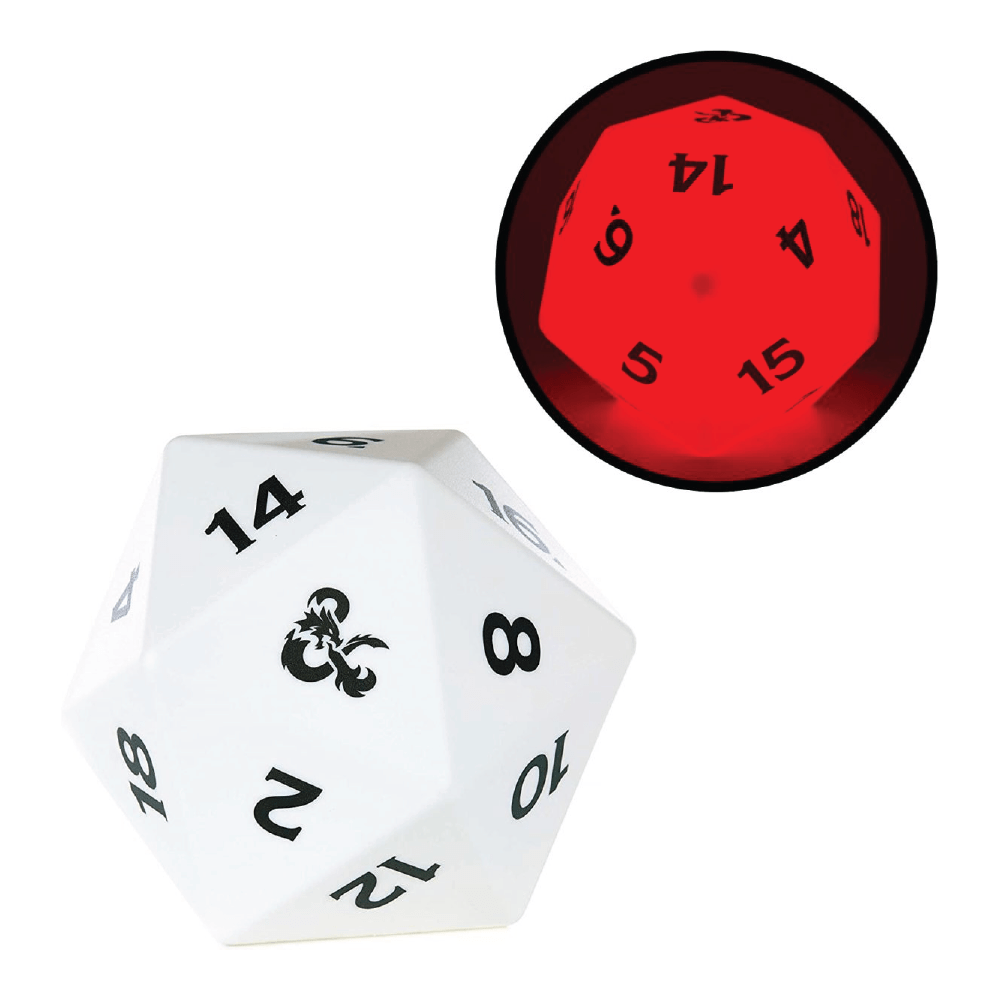 Lampe Donjons & Dragons USB D20 pour Jeux de Rôle