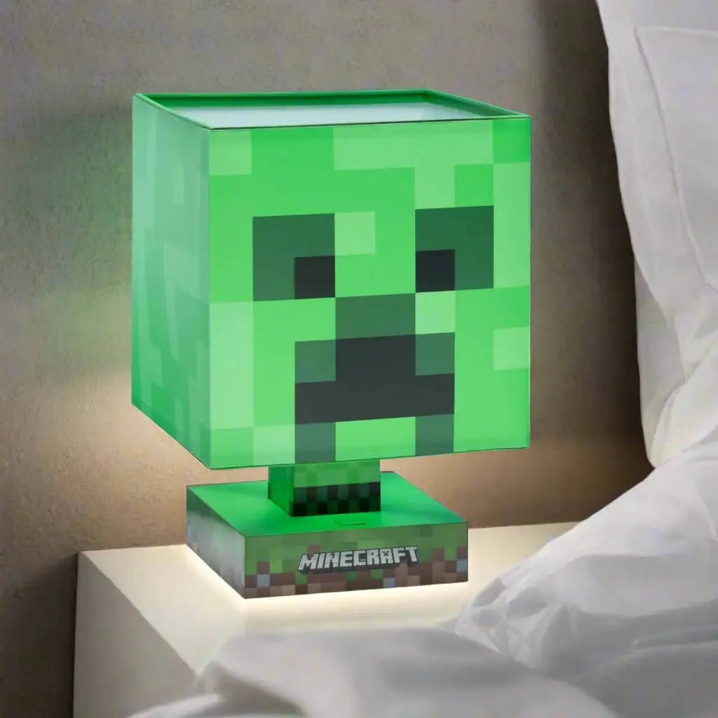 Lampe Icone Creeper Minecraft