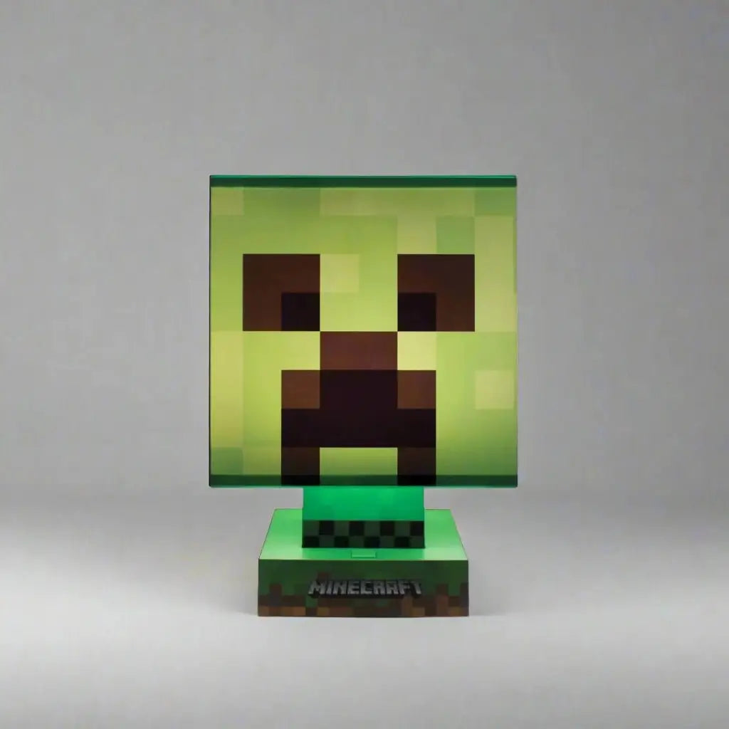 Lampe Icone Creeper Minecraft