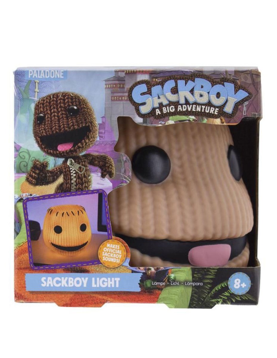 Lampe Sackboy sonore pour une touche de jeu lumineuse
