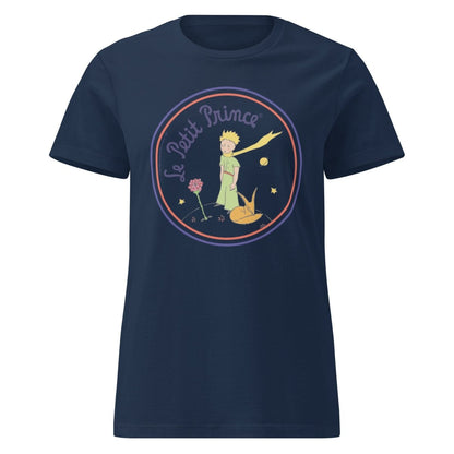 T-shirt Femme Le Petit Prince avec Renard et Étoiles