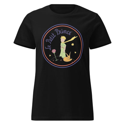 T-shirt Femme Le Petit Prince avec Renard et Étoiles