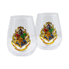 Lot de 2 Verres Harry Potter - Hogwarts Crest - Legend Icon Verre Paladone