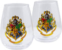 Lot de 2 verres Harry Potter - Hogwarts Crest - Legend Icon Verre Paladone