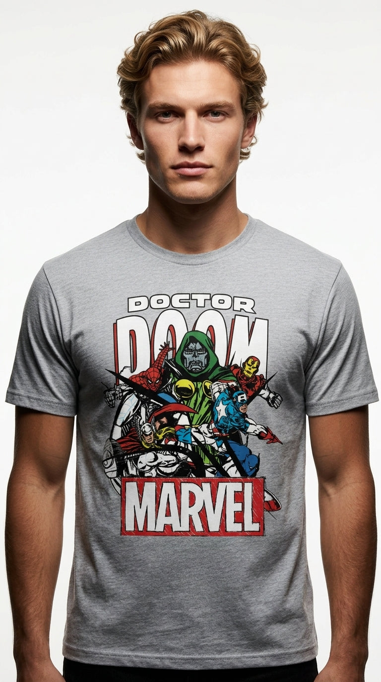 Doctor Doom T-Shirt avec portrait graphique