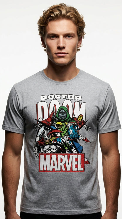 Doctor Doom T-Shirt avec portrait graphique