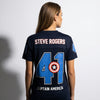 MARVEL Jersey Sport Captain America Marvel - Steve Rogers 41 - T-shirt | Professional Product Photo 7