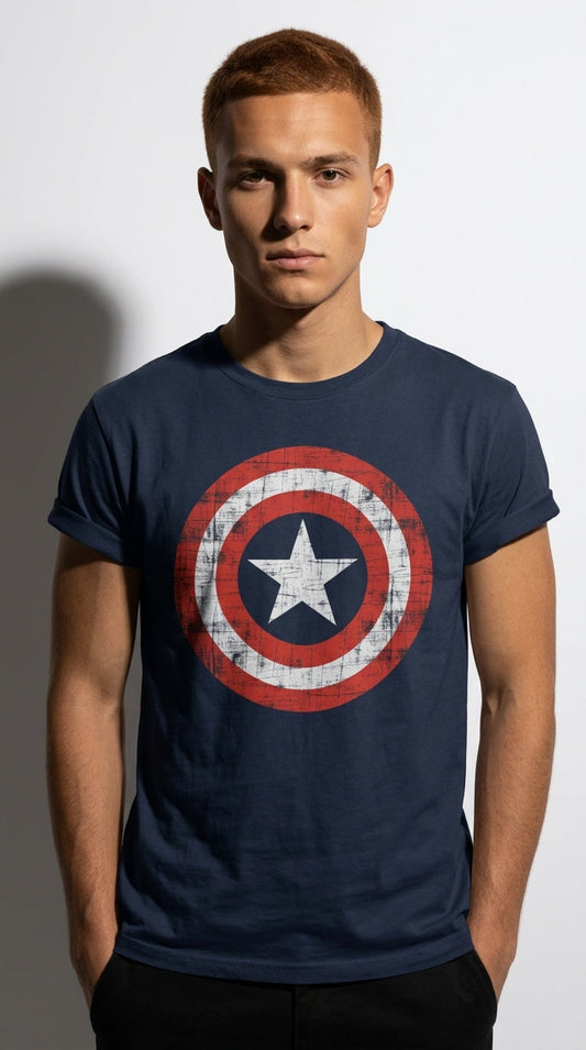 T-shirt Marvel Captain America - The Shield