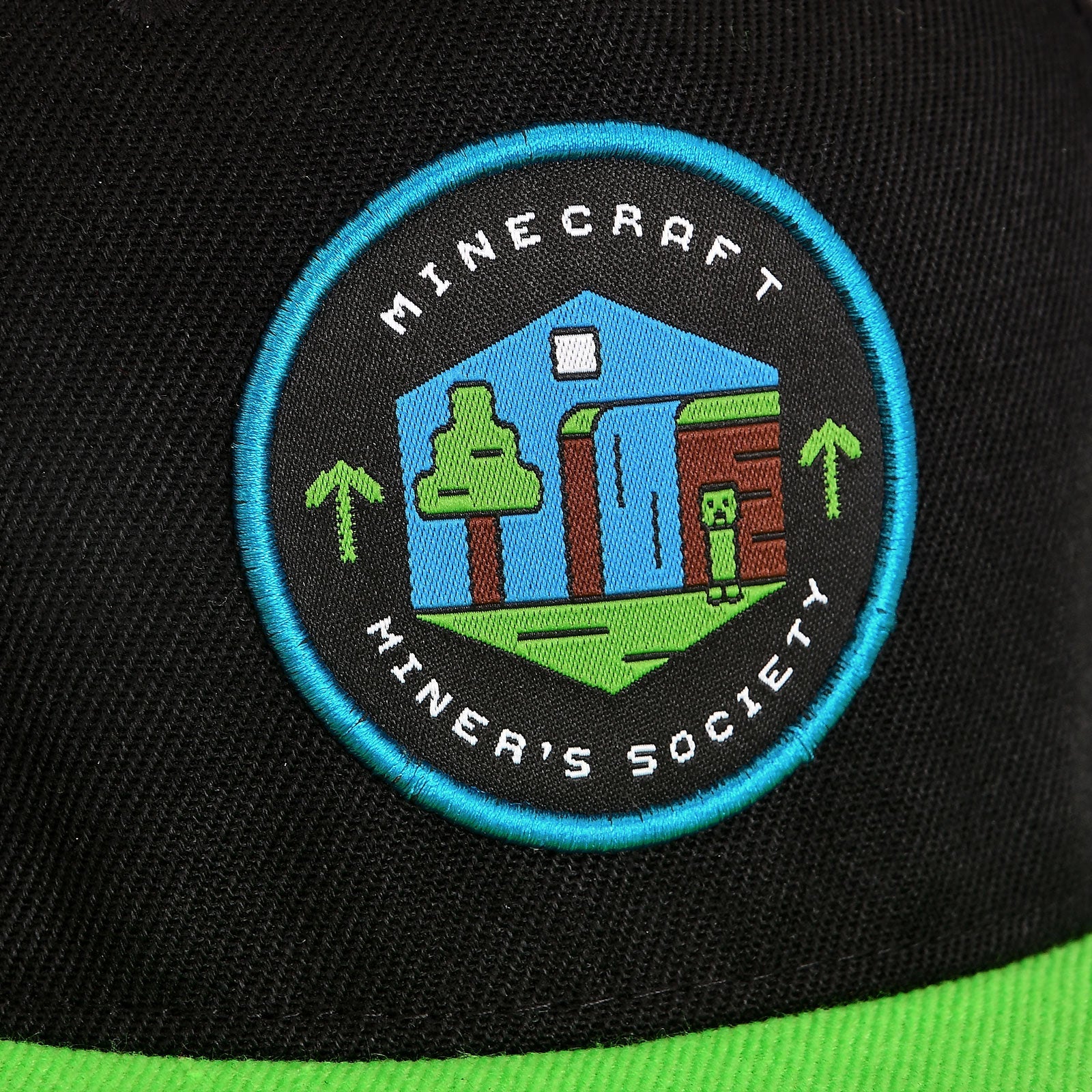 Minecraft - Miner's Society Snapback Cap