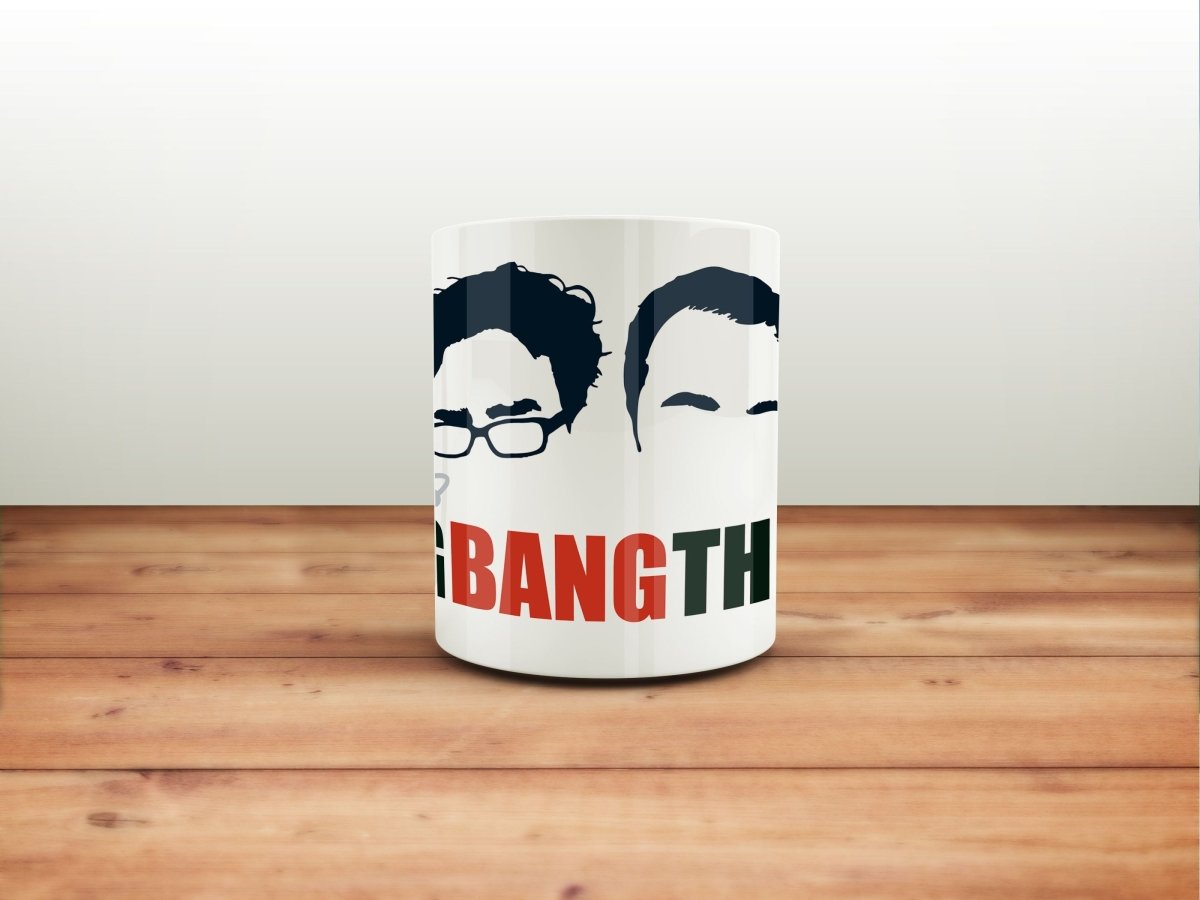 Mug Big Bang Theory - Head Team - Legend Icon Mug The Big Bang Theory