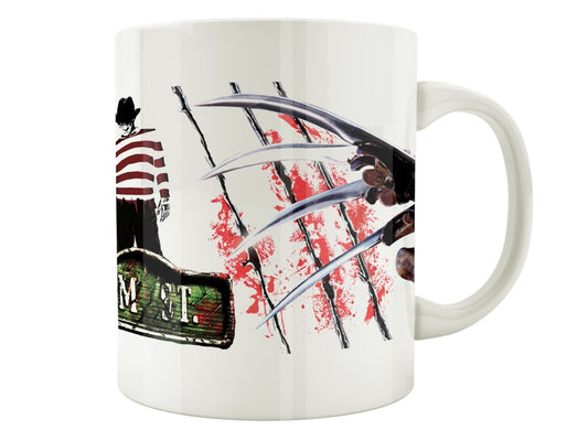 Mug Freddy Krueger - Elm Street Blood - Legend Icon Mug Warner