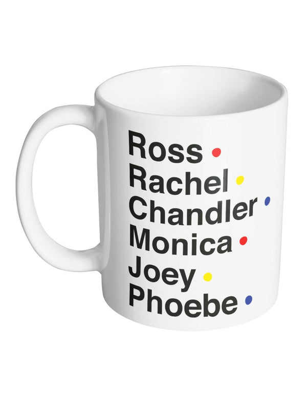 Mug Friends - Reunion Logo Main Names