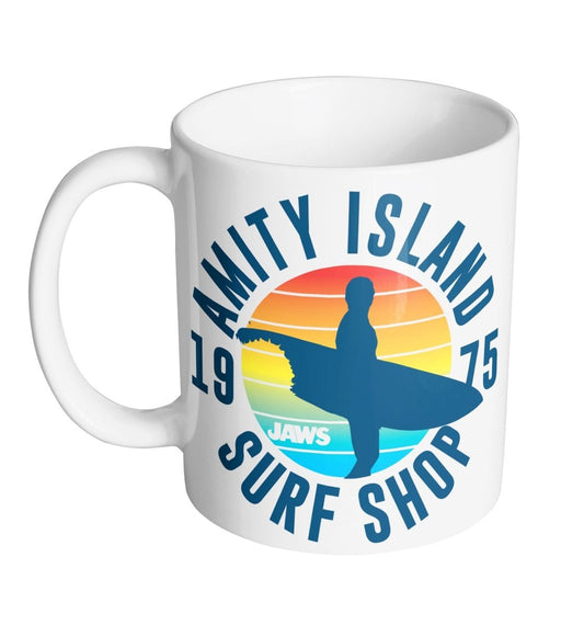 Mug Jaws - Amity Island Surf Shop - Legend Icon Mug Jaws