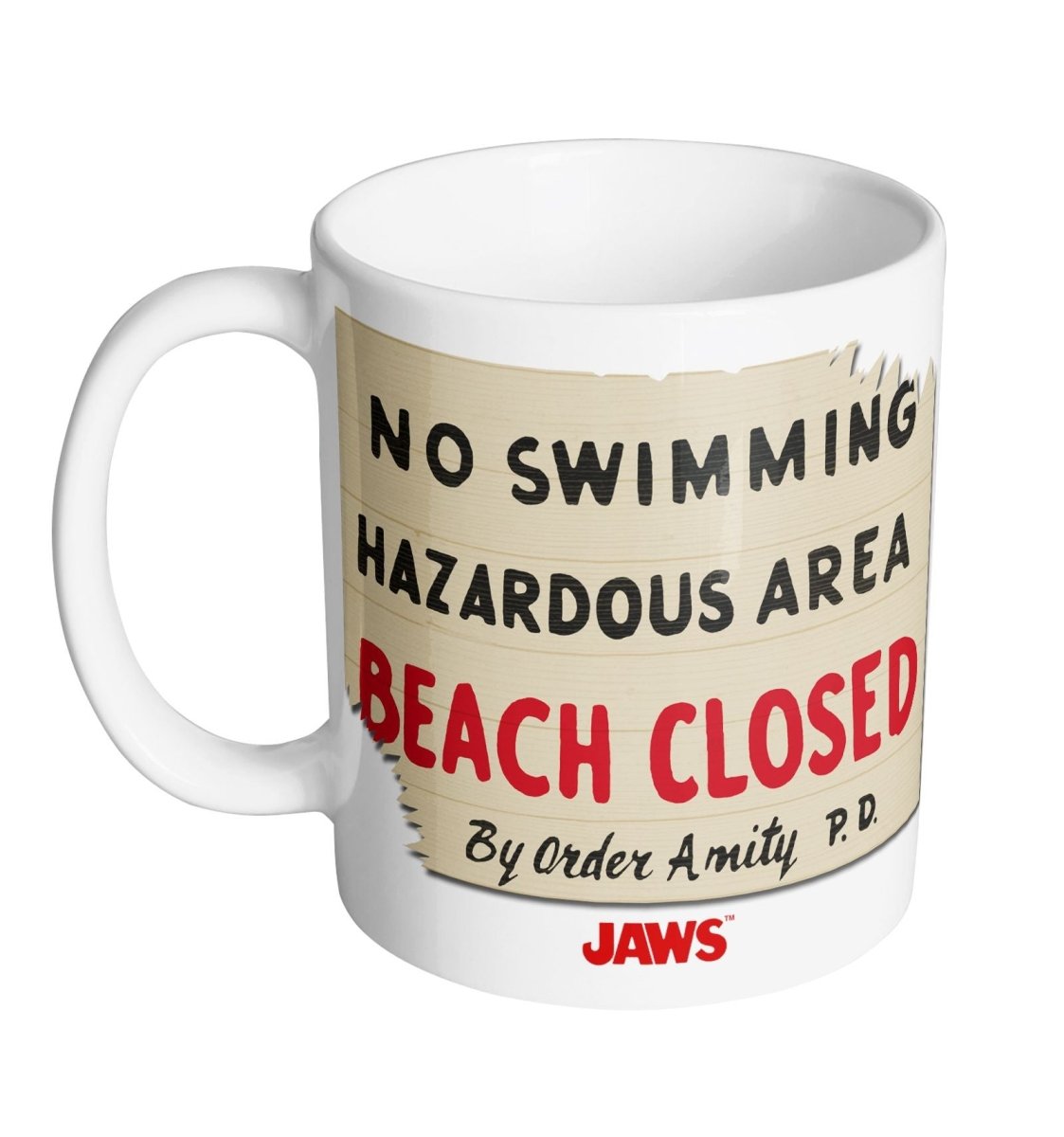 Mug Jaws - Beach Closed - Legend Icon Mug Jaws