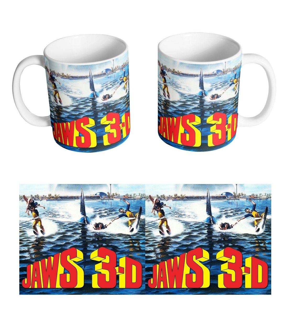 Mug Jaws - JAWS 3d - Legend Icon Mug Jaws