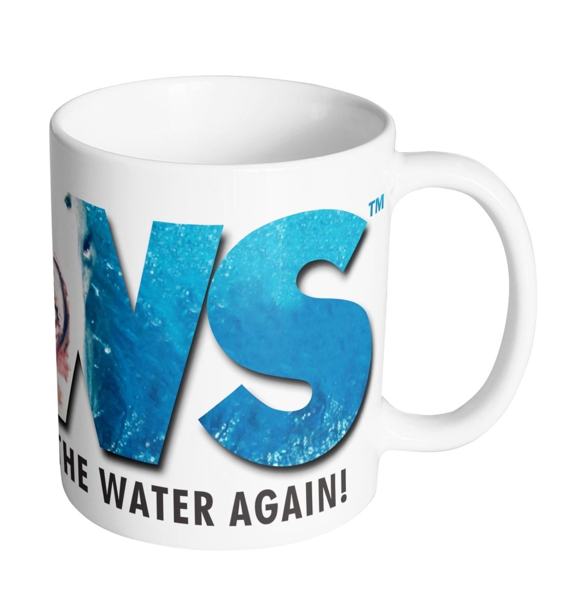 Mug Jaws - Never go in water again - Legend Icon Mug Jaws