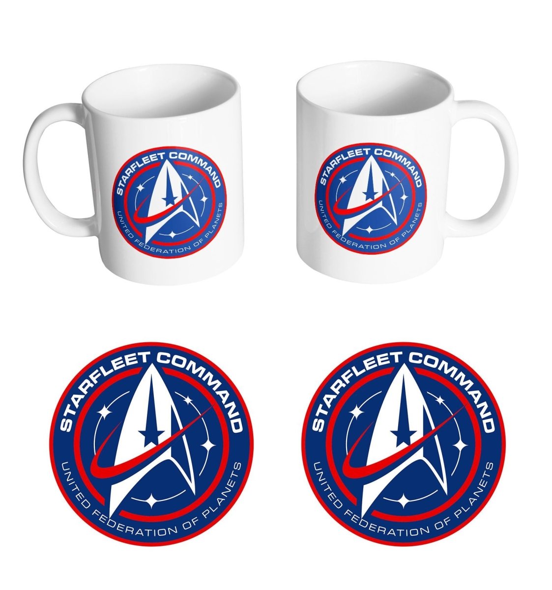 Mug Star Trek - Starfleet Command - Legend Icon Mug Star Trek