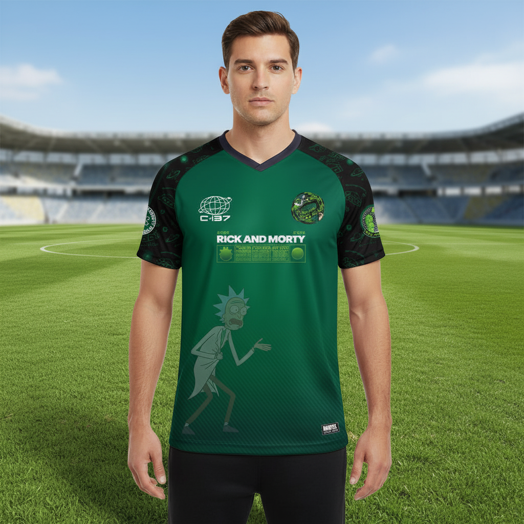 Maillot Rick et Morty - Style et Performance Foot