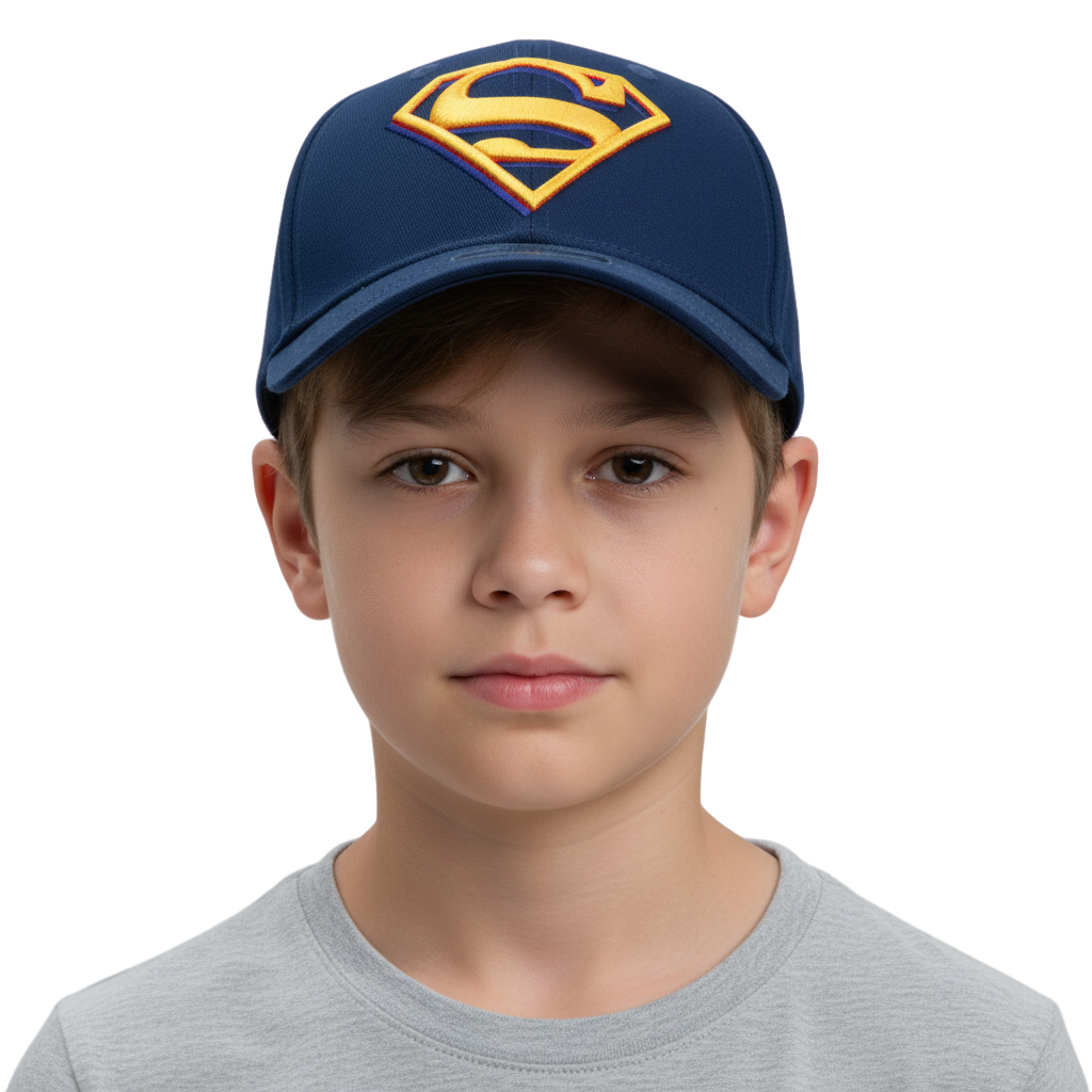 Casquette DC Comics Superman Baseball - Logo GOLD embroidery