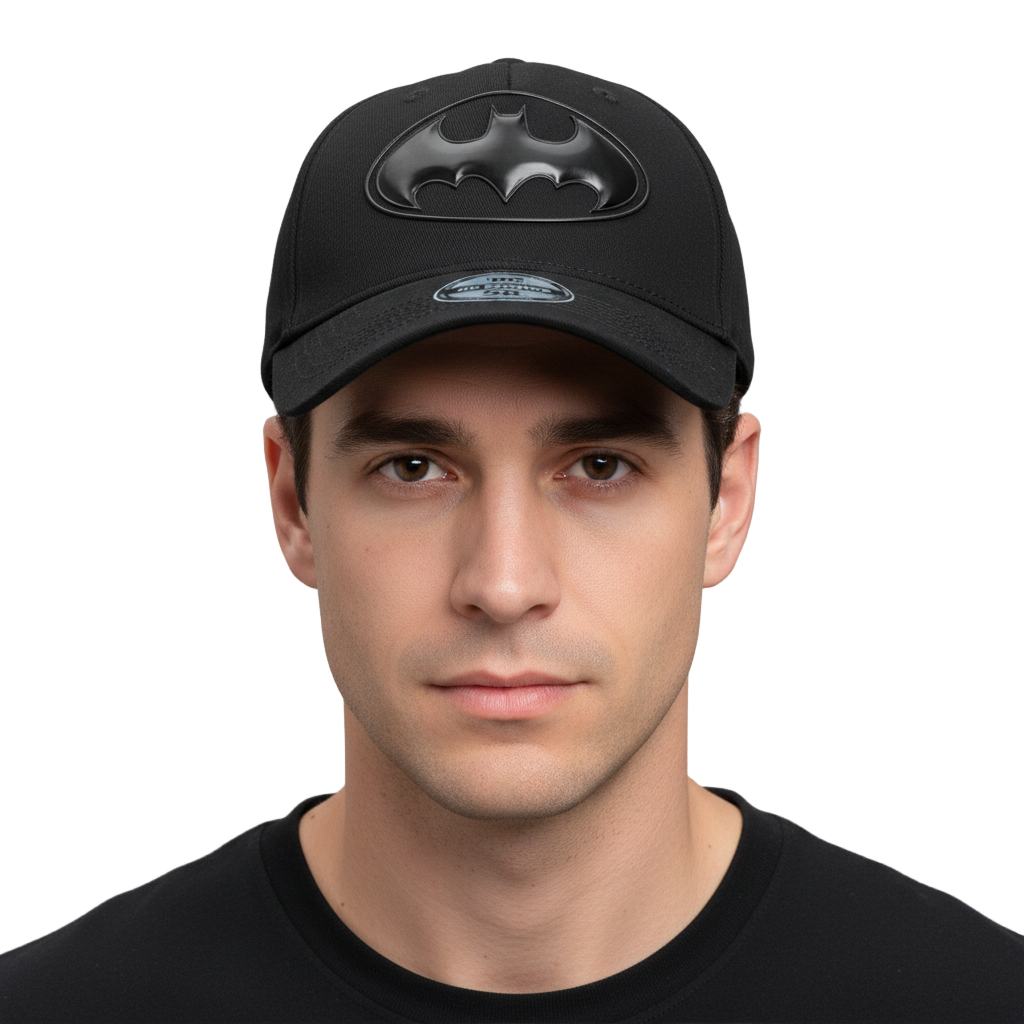 Casquette DC Comics Batman - Logo Black Rubber