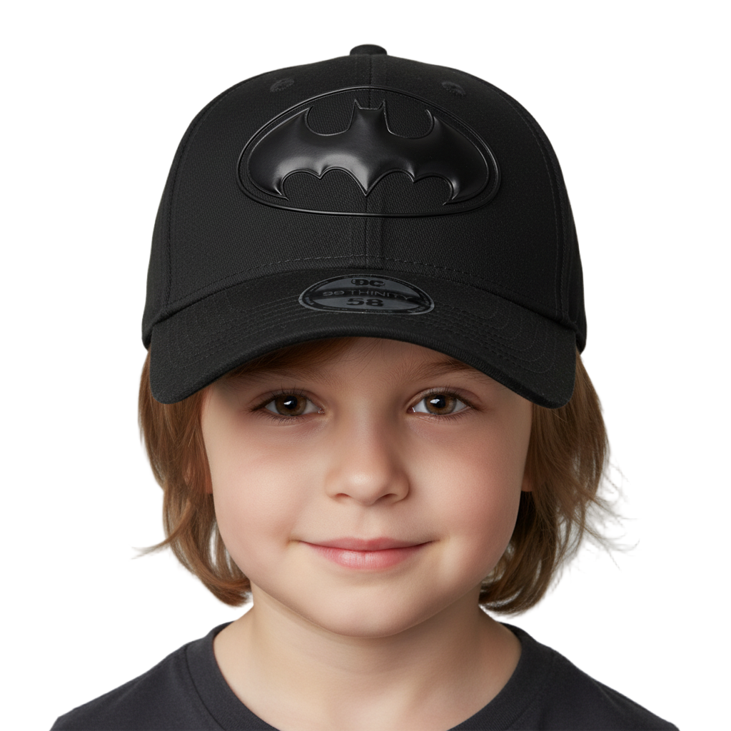 Casquette DC Comics Batman - Logo Black Rubber