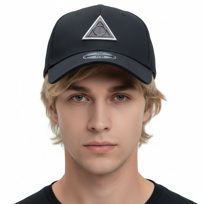 Casquette Harry Potter - DEATHLY HALLOWS PATCH METALLIC