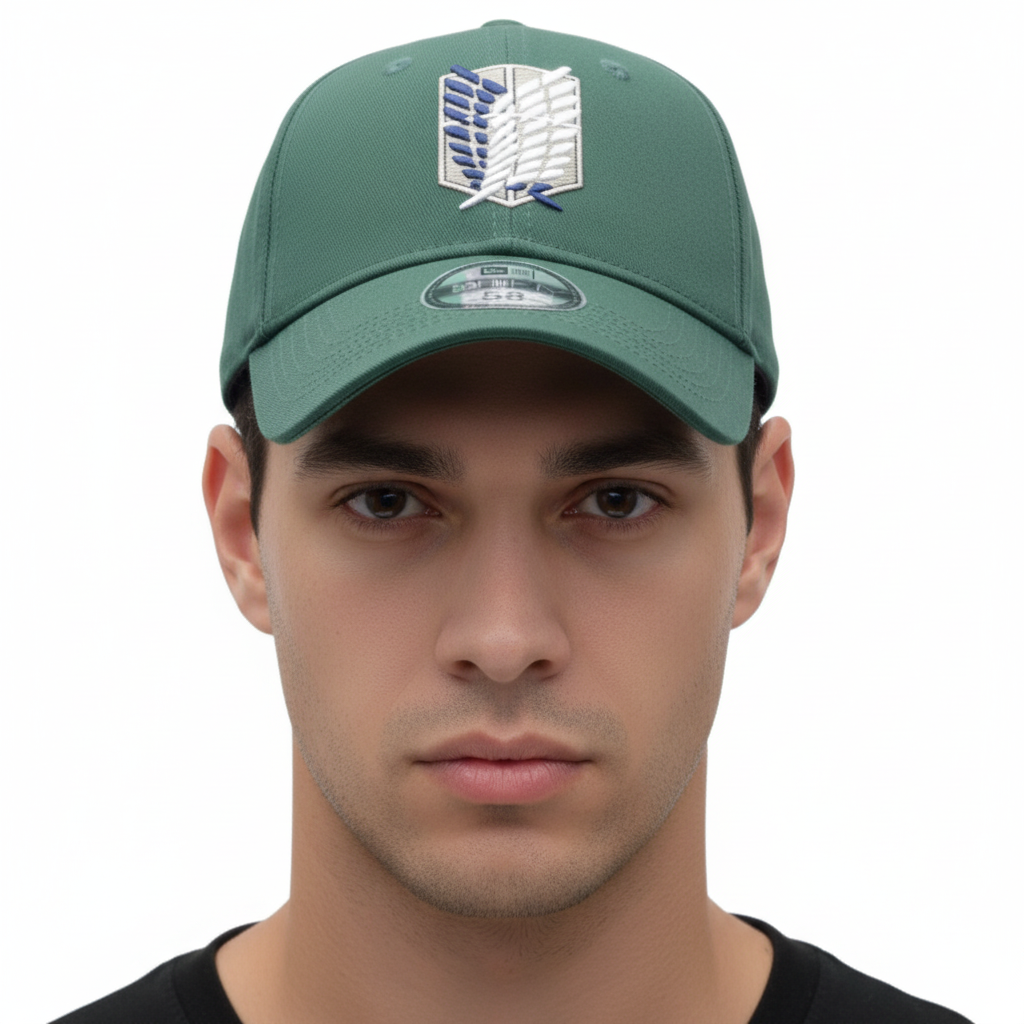 Casquette Logo Attaque des Titans - Modèle Officiel