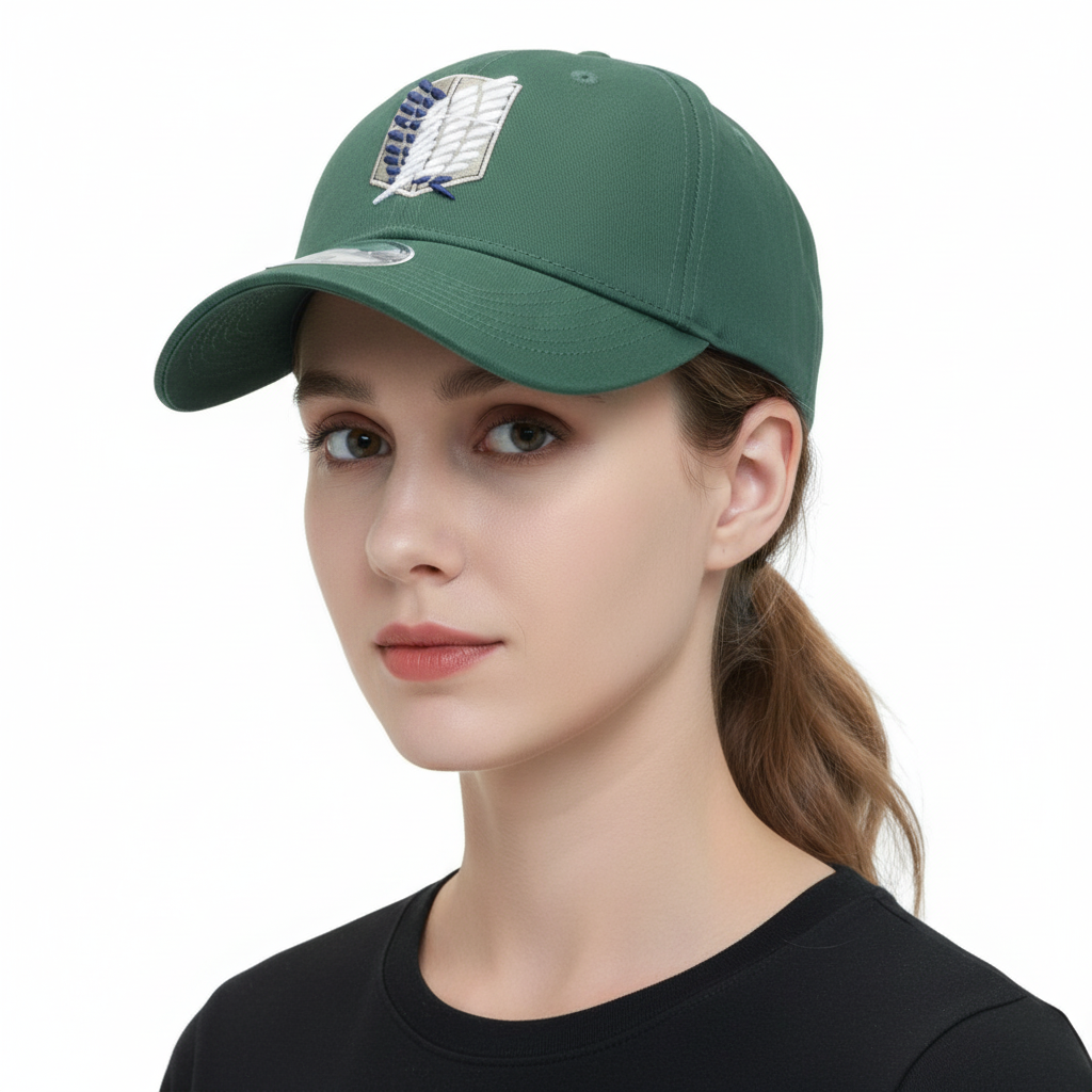 Casquette Logo Attaque des Titans - Modèle Officiel