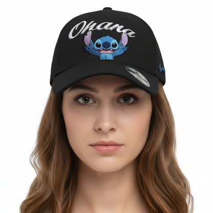 Casquette BLACK STITCH - STITCH OHANA