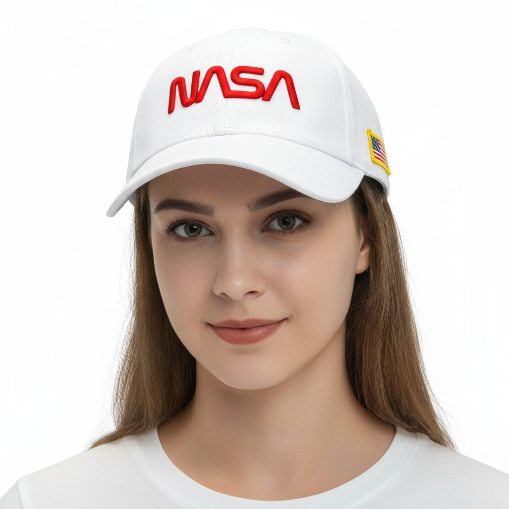 Casquette NASA Baseball - Red Logo