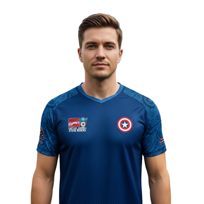 Maillot Foot Captain America 41 – Style Pop Culture
