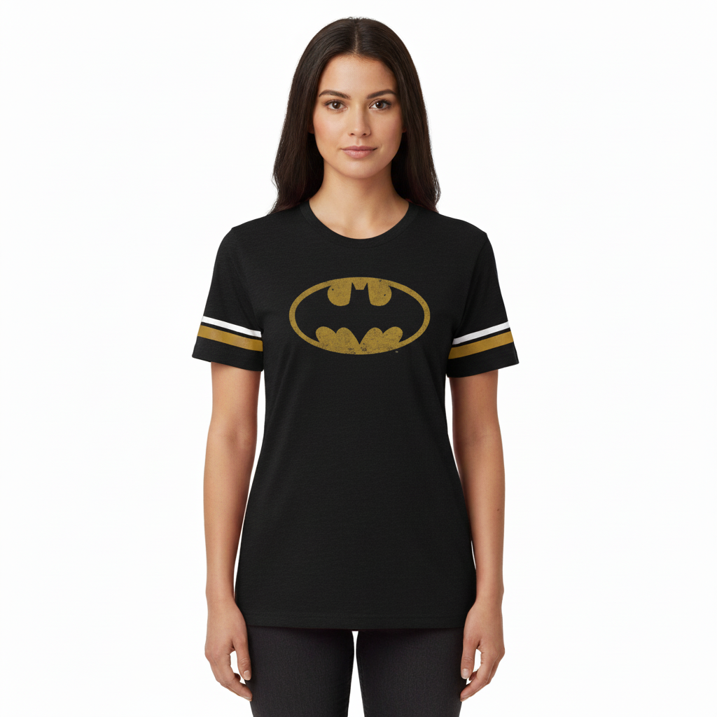 T-shirt Batman Noir Vintage Logo DC Comics Officiel DC Comics T-shirt