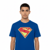 T-shirt Superman Officiel – Rubber Logo Nouveau Design 2025
