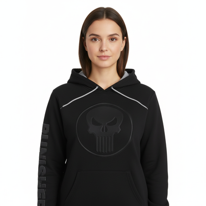 Sweat à Capuche Marvel The Punisher Skull Noir MARVEL Sweat-shirt